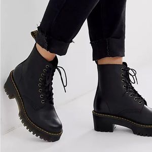 Dr. Martens Doc Martens Hi Shriver Lace Up Platform Boot Size 7